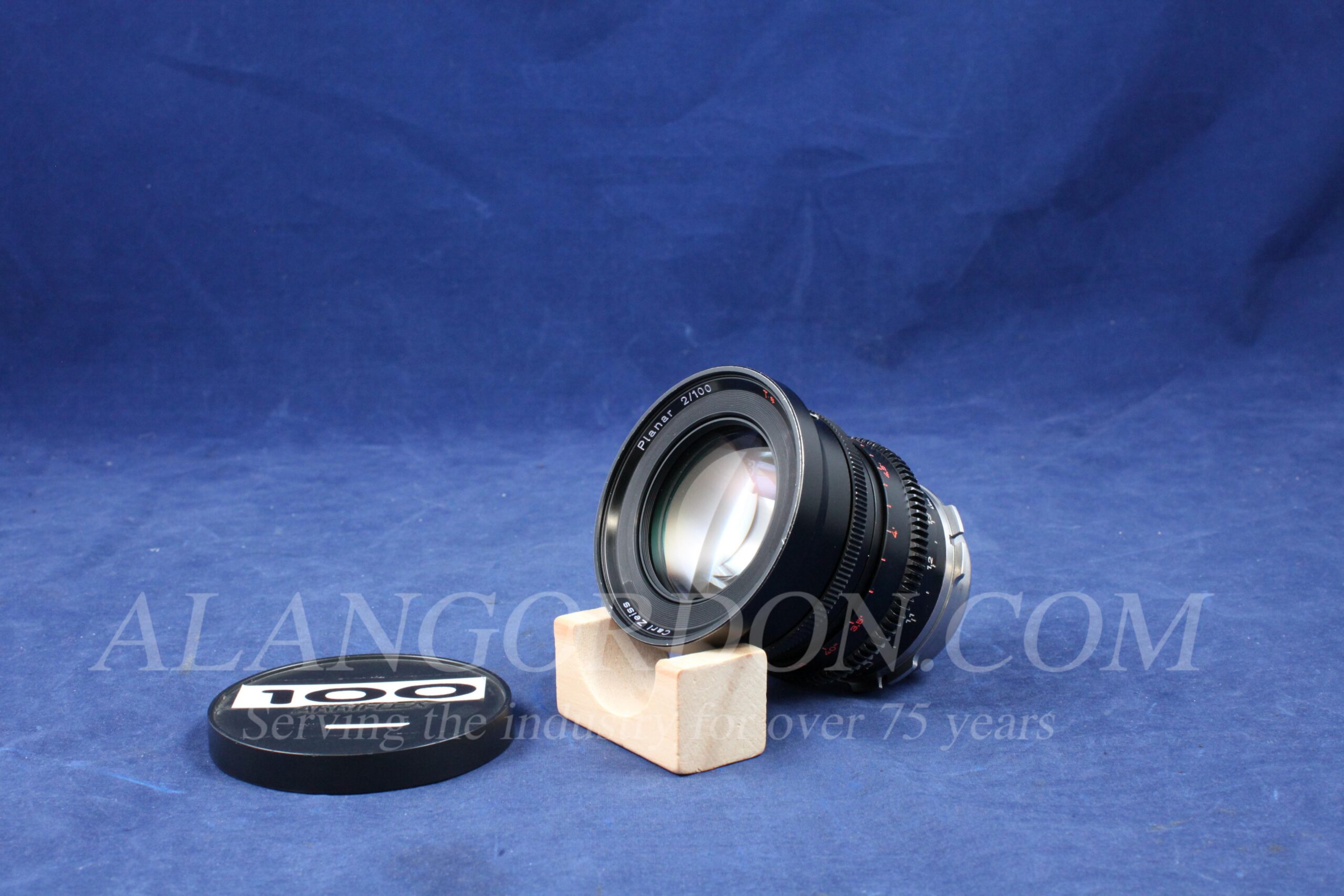 Used Zeiss 100mm Standard Speed T2.1 Planar PL Mount S/N 6991248