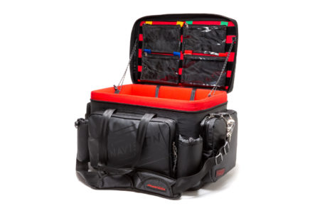Large Panavision Camera Assistant's Bag w/ Strap, Open