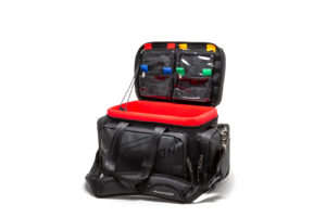 Small Panavision Camera Assistant's Bag w/ Strap, Open