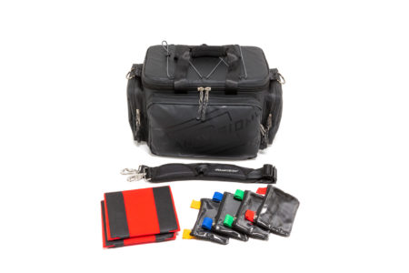 Small Panavision Camera Assistant's Bag full kit - bag, strap, dividers, removable pouches