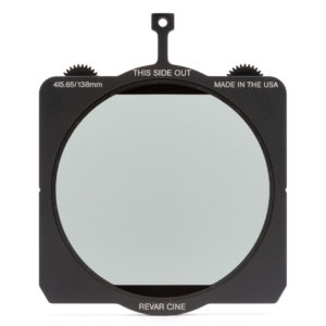 Revar Cine Rota-Pola with Glass - 4x5.65 Matte Box RotaPola Filter Tray with 138mm Circular Rotating Polarizer