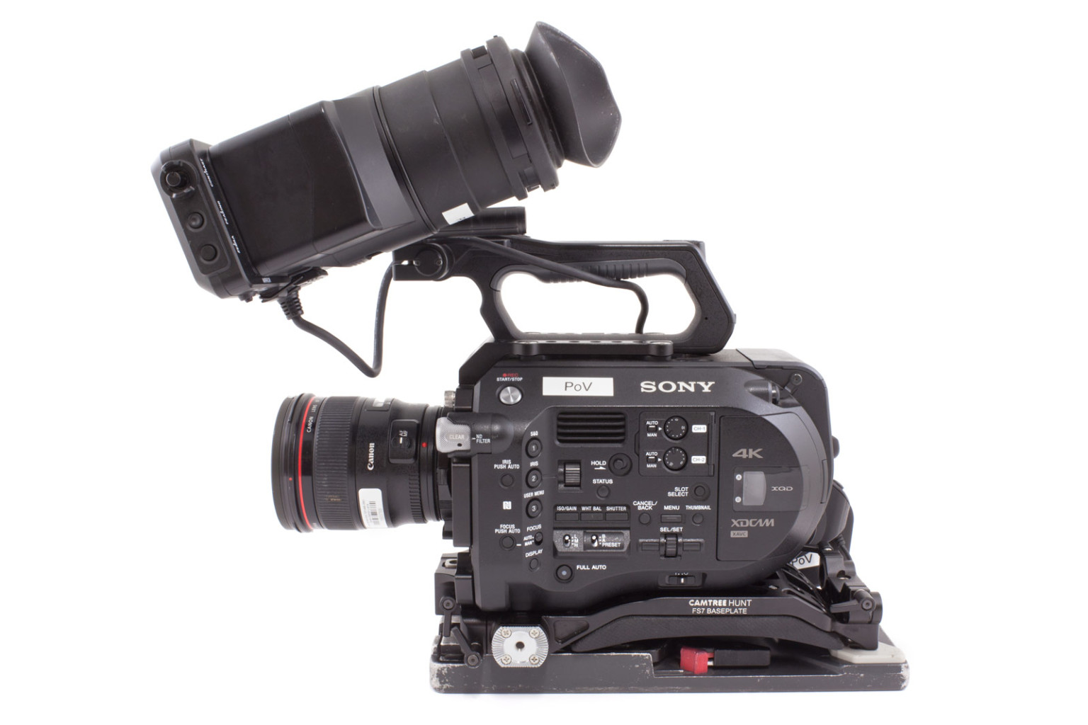 Sony FS7 4K Super 35 Camera Package Rental - Alan Gordon Enterprises