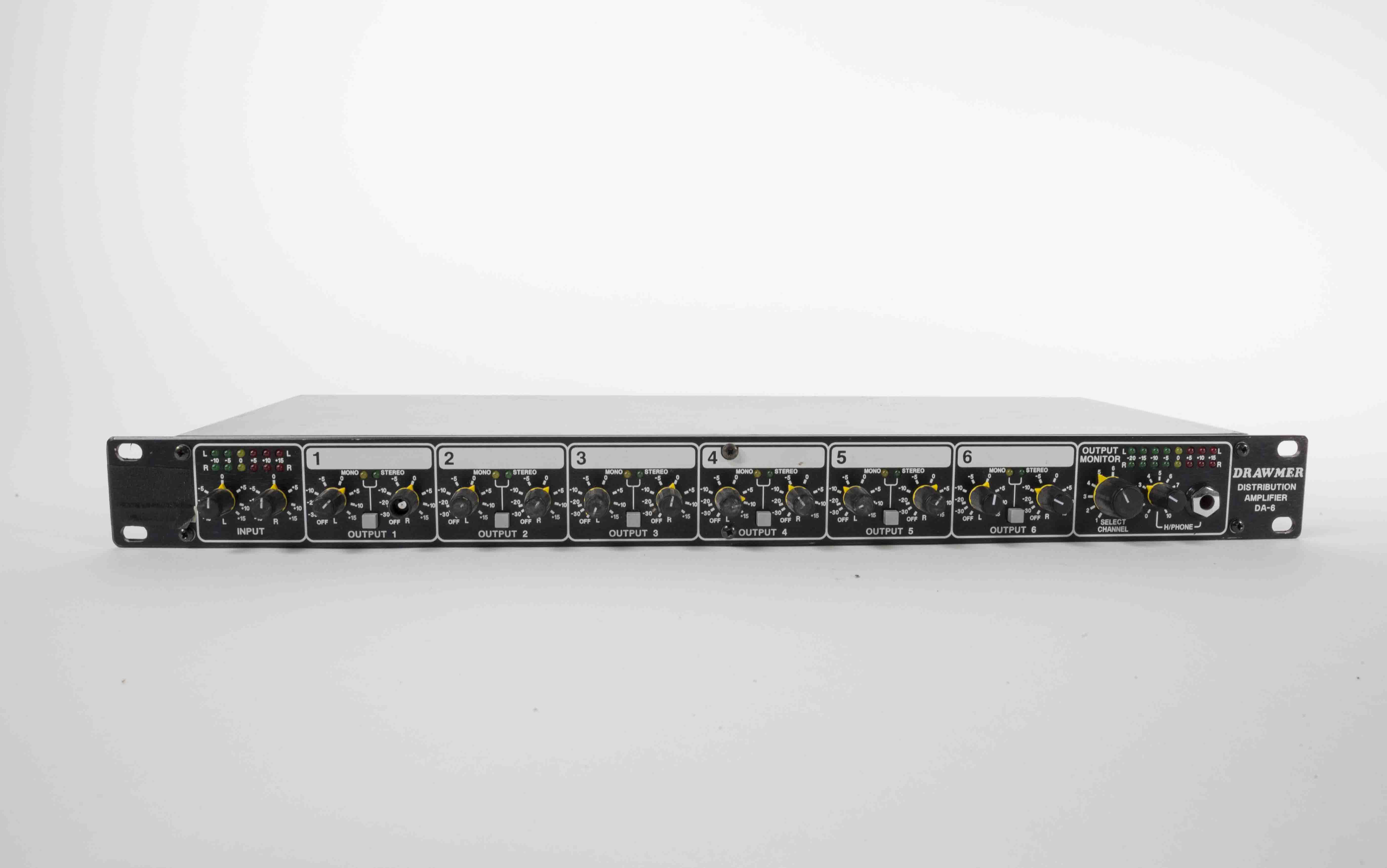 Drawmer DA6 Balanced Distribution Amplifier Alan Gordon Enterprises