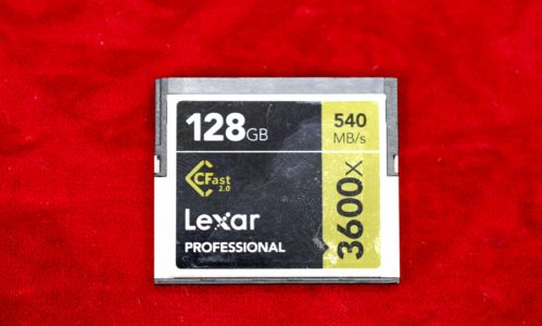 Lexar 128GB Professional CFast Card, 540MB/s