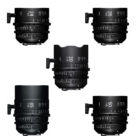 Sigma Cine FF Prime lenses