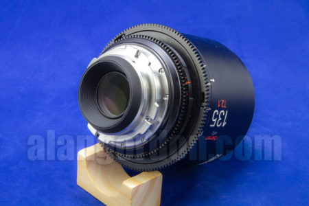 Canon FD Full Frame Rehoused Zero Optiks 135mm Lens