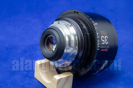 Canon FD Full Frame Rehoused Zero Optiks 35mm Lens