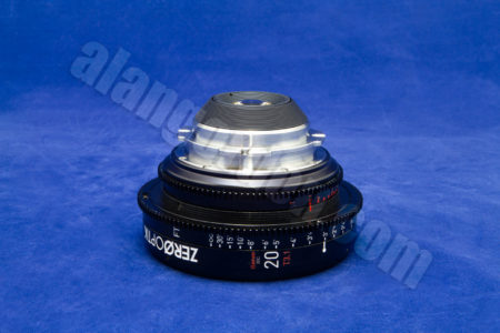 Canon FD Full Frame Rehoused Zero Optiks 20mm Lens