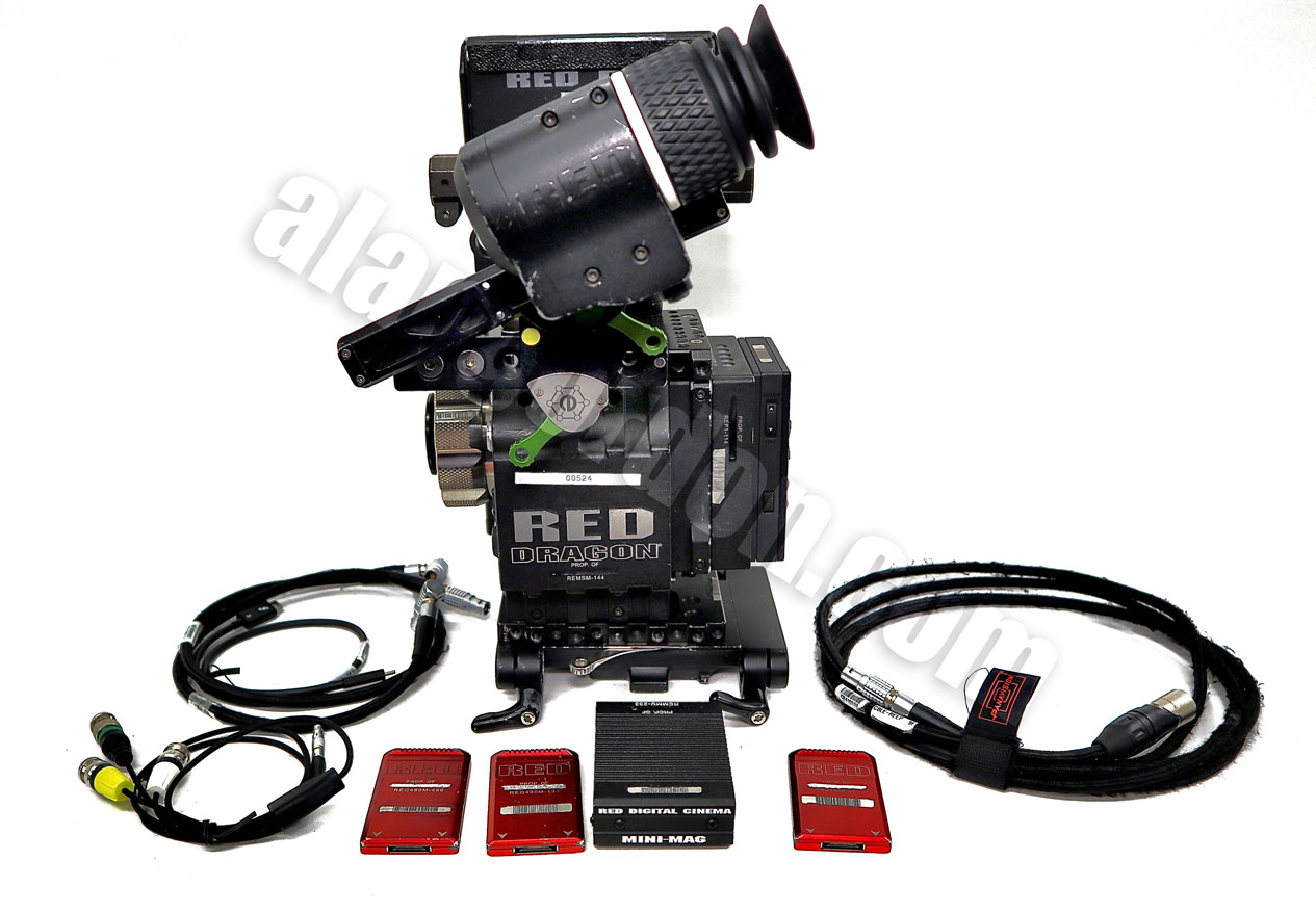 Used Red Dragon Camera Package S/N: 00524