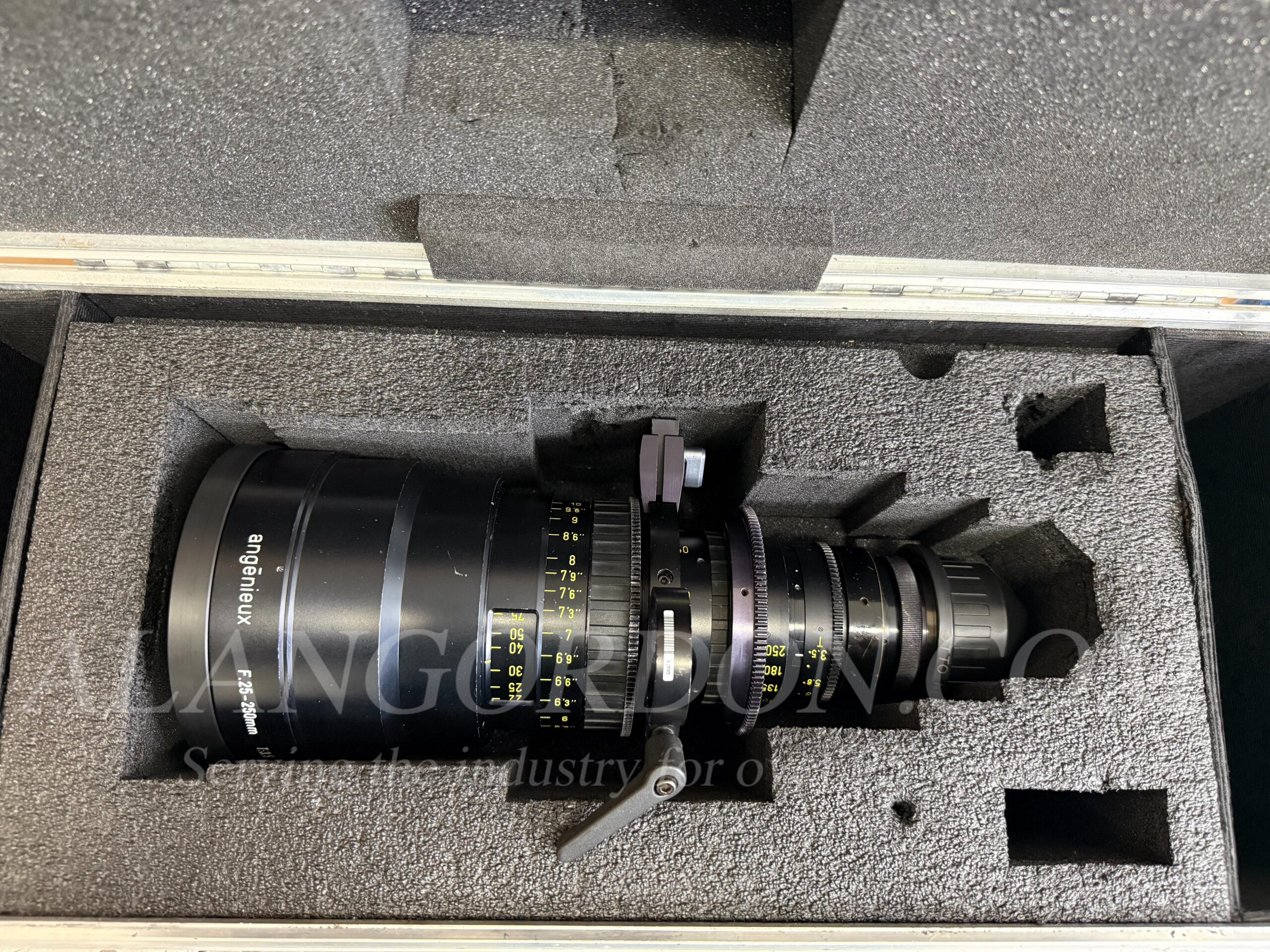 Used Angenieux 25-250mm HR T3.5 PL Mount Lens S/N 1582261 - Image 4