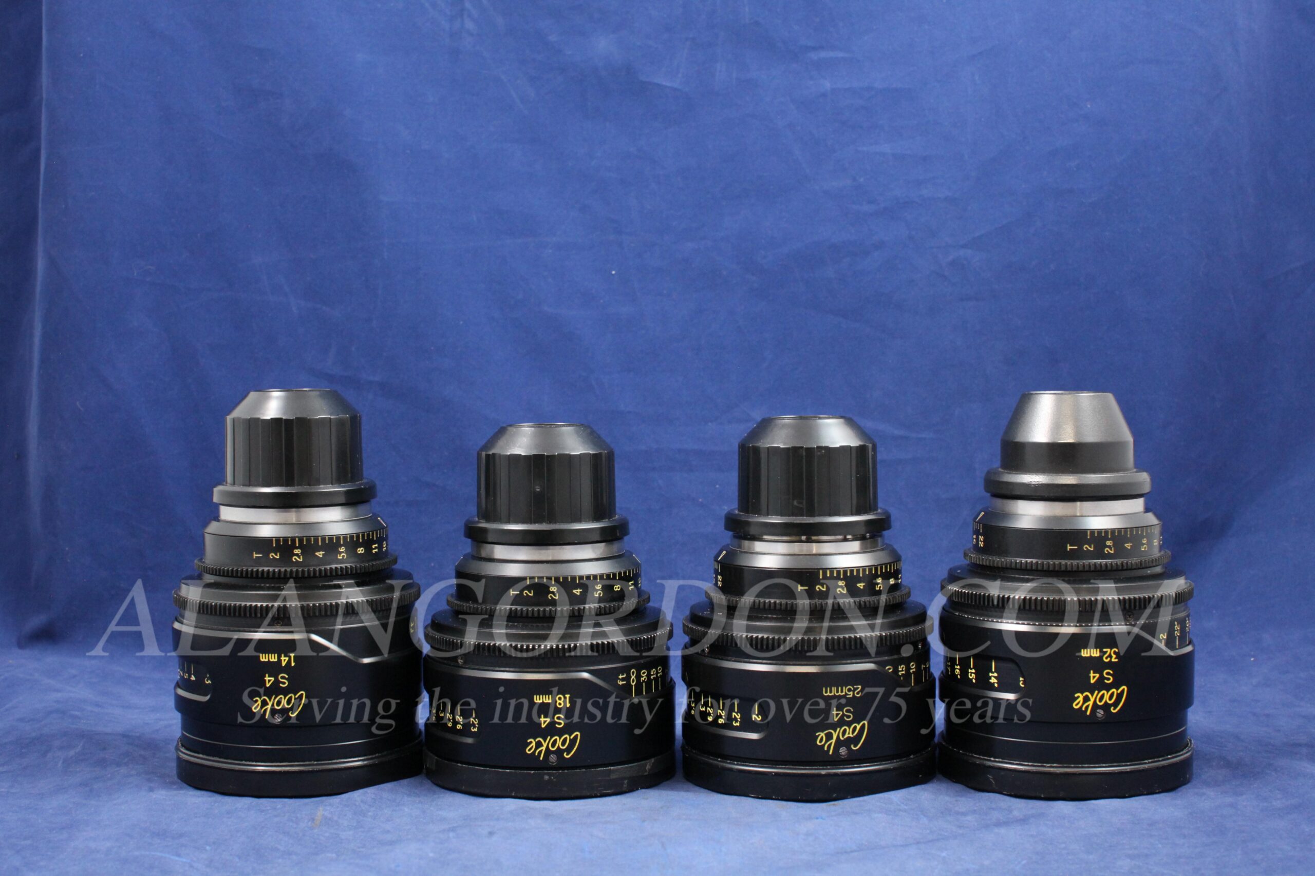 Used Cooke S4 T2 Set of 8 Lenses PL Mount - Image 3