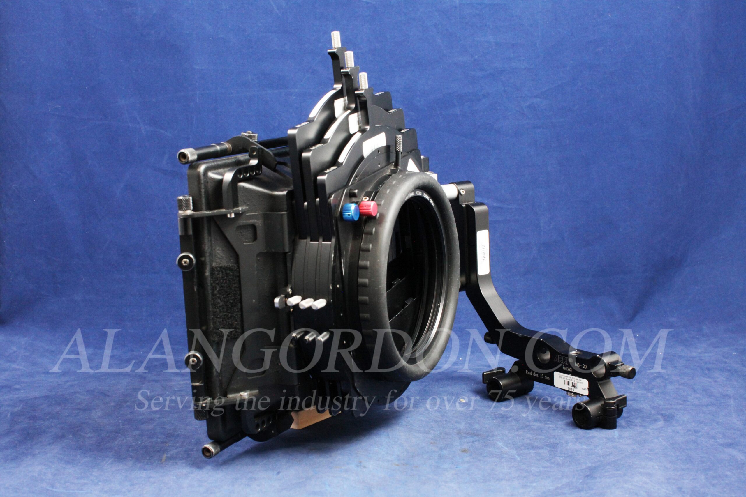 Used Arri MB-20 4×5.65 3-Stage Matte Box - Image 2