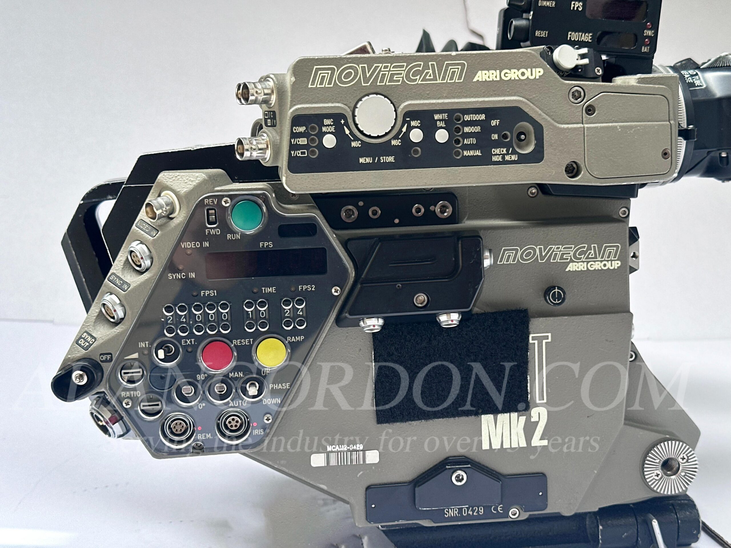 Used Moviecam Compact MK2 3 PERF PL Mount Camera Package S/N 0429 - Image 5